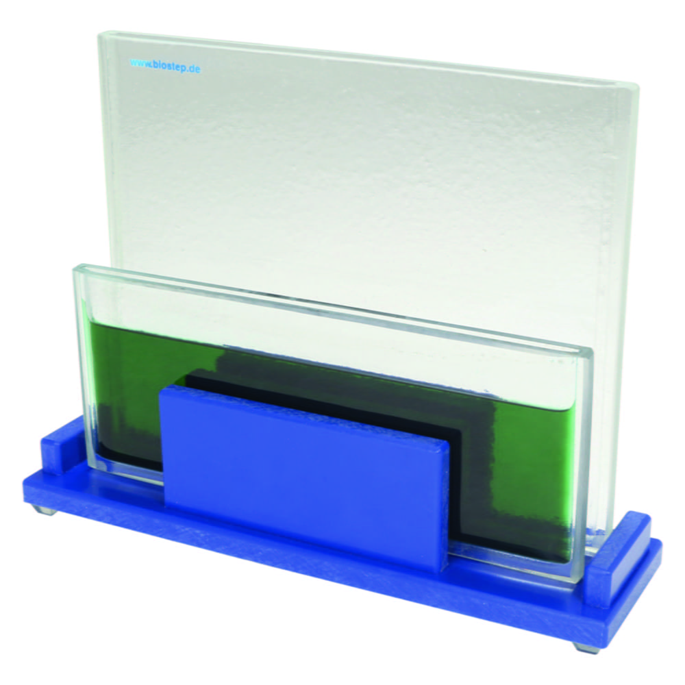 Dipping chamber, glass insert