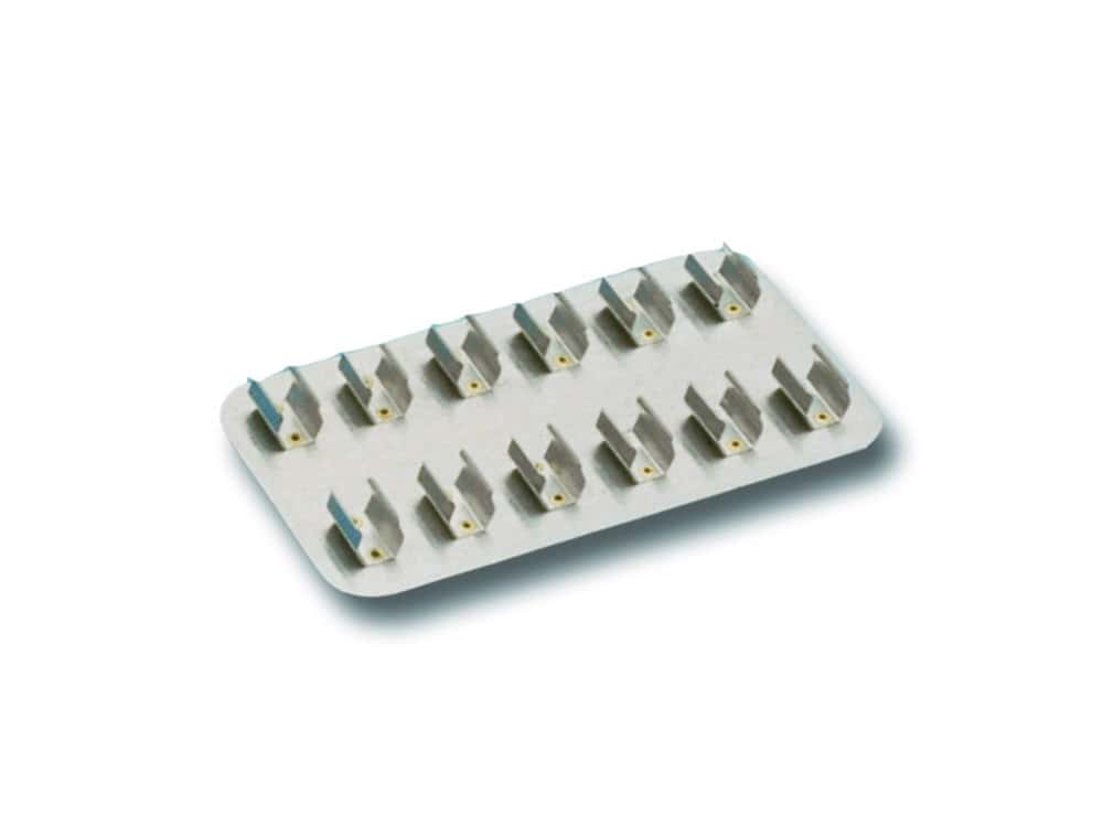 Klammerplatten für Röhrchen