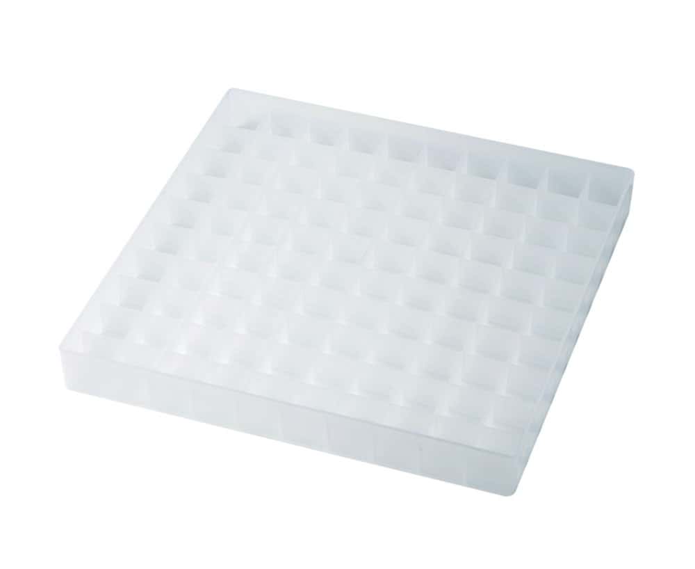 Rack for Drosophila vials, plastic