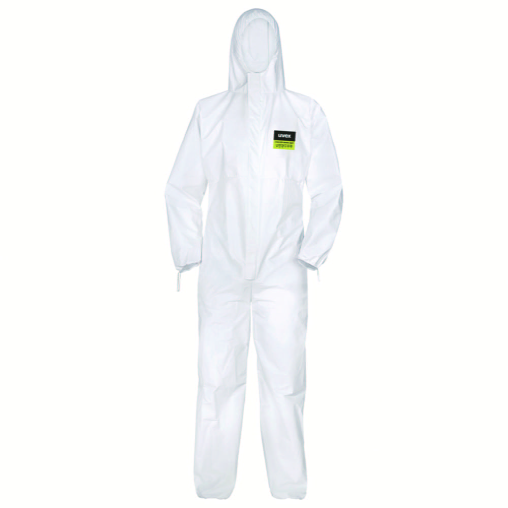 Disposable, chemical protection coverall, uvex 5/6 classic light