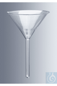 Funnels, borosilicate glass 3.3