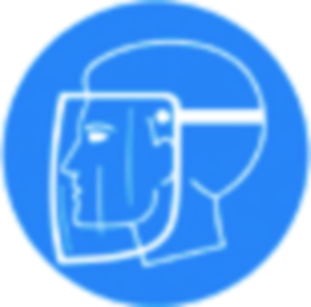 PSA-Aufbewahrungsboxen SecuBox Maxi, Gesichtschutz