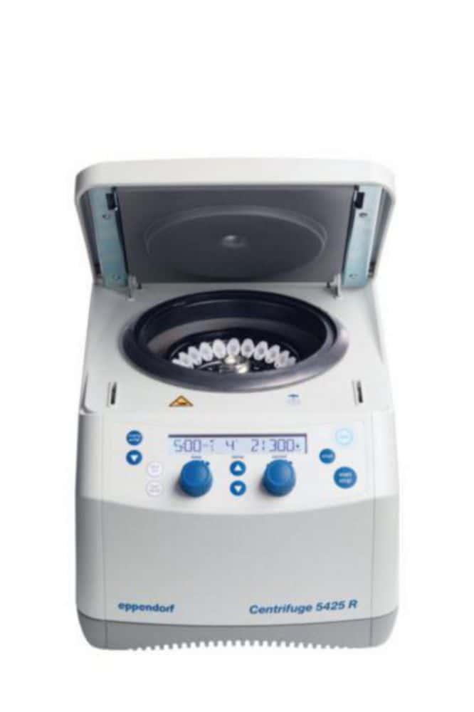 Centrifuge 5425 R, cooled with rotor FA-24x2,24-place, max. speed 21,300 × g for samples from 0.2-5ml, with rotary knob / (IVD)
