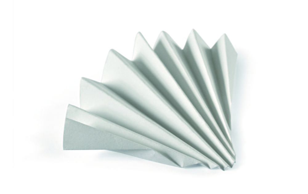 Qualitative filter paper, Grade 594½,  folded filters