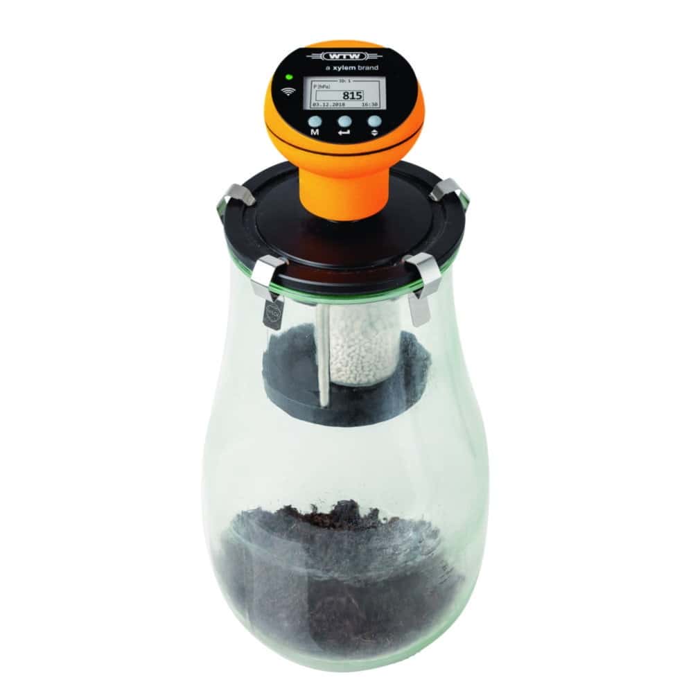 BSB Messsystem OxiTop®-IDS B6M-2.5 zur Bestimmung der Bodenatmung