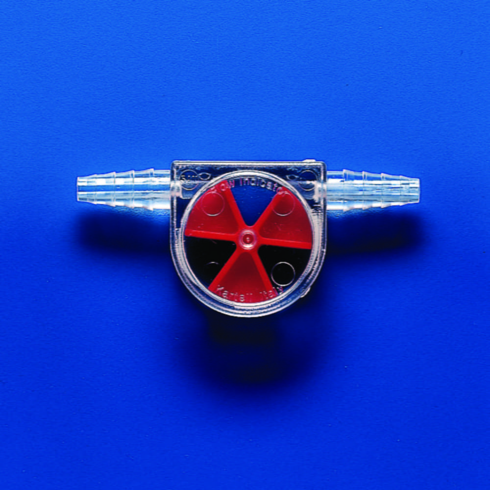 Flow Indicator with paddle wheel, SAN