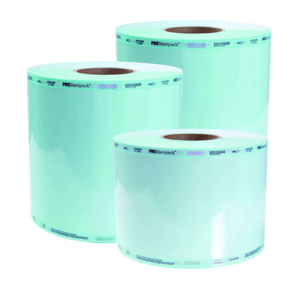Sterilisation rolls, flat