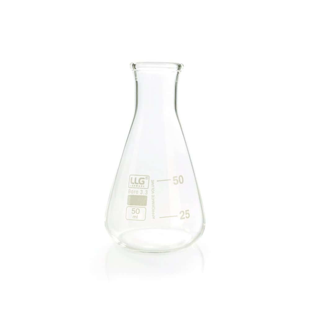 Erlenmeyer LLG, col étroit, Boro 3.3