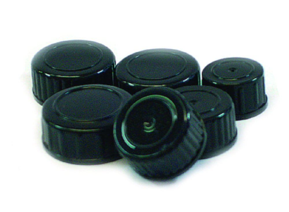 Bouchon à vis pour flacon verre à col étroit, PP/LDPE