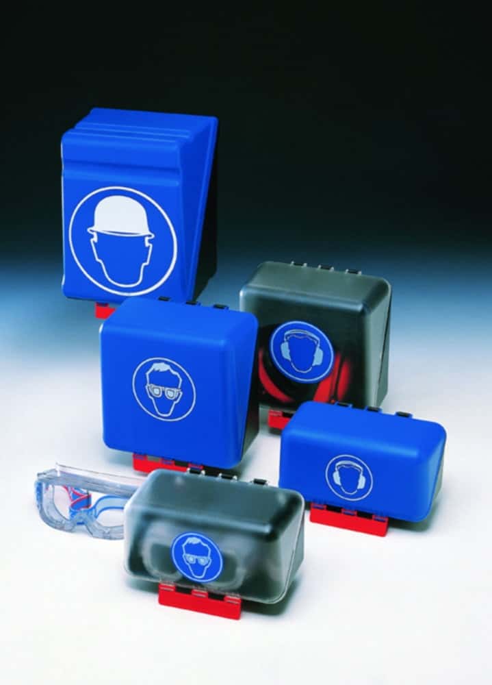 Boîte de rangement de matériel de sécurité SecuBox Mini/Midi/Maxi, Protection oculaire