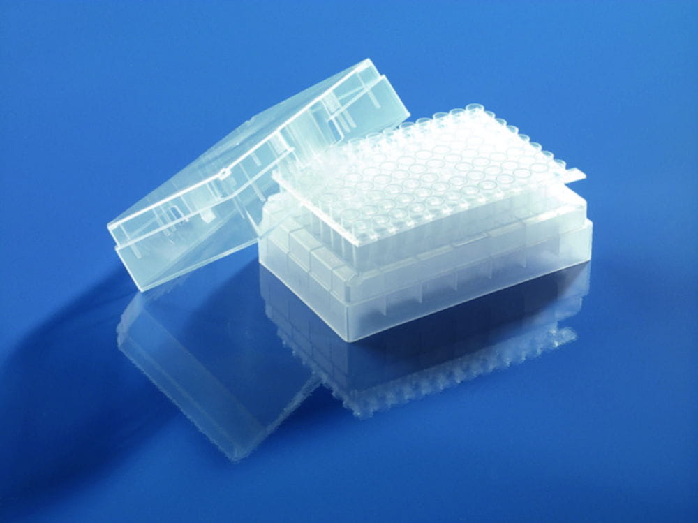 96-Röhrchen-Rack, für den Einsatz in Robotersystemen