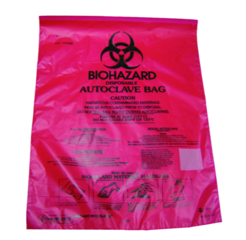 Biohazard bags, HDPE