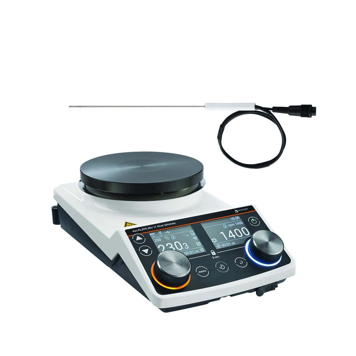 Magnetrührer Hei-PLATE Mix'n'Heat Ultimate Sensor Basic Paket