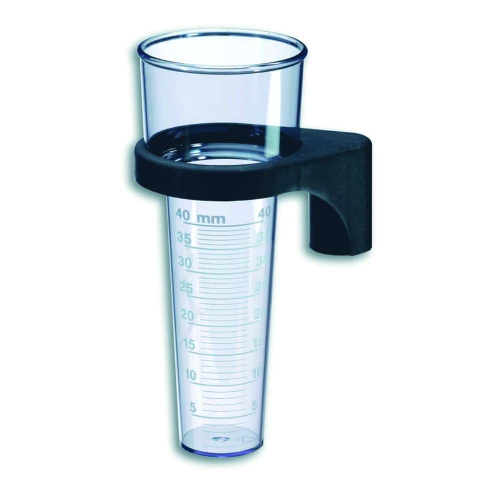 Pluviomètre, plastique