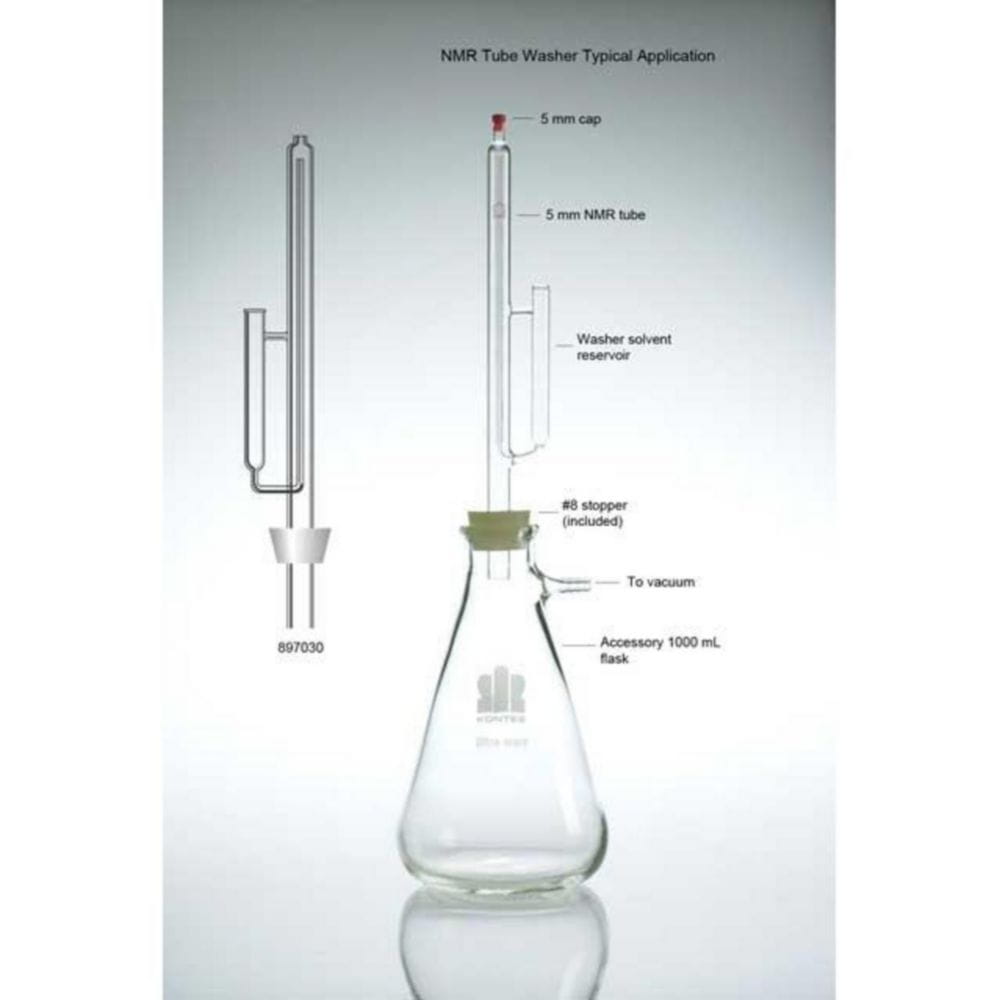 NMR-Röhrenwaschgerät für 5mm Röhrchen