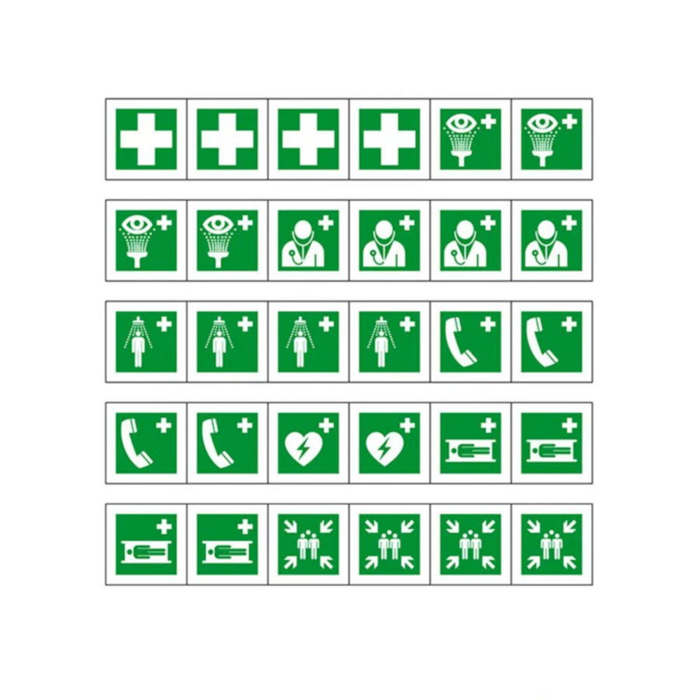 Emergency labels, Minisymbol