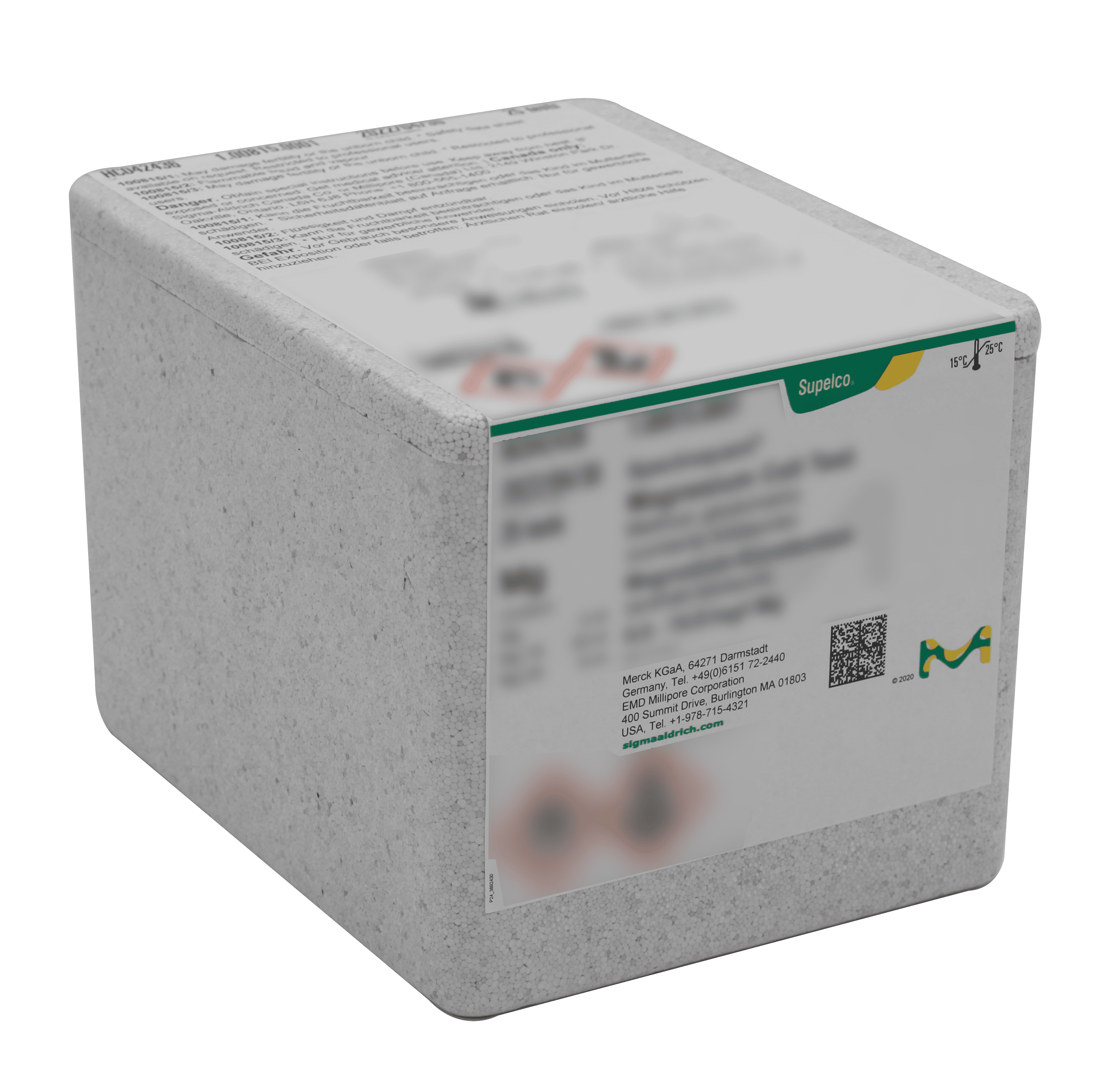 Spectroquant® Ammonium cell test, 4,0 - 80,0 mg/L NH₄ - N, 5,2 - 103,0 mg/L NH₄