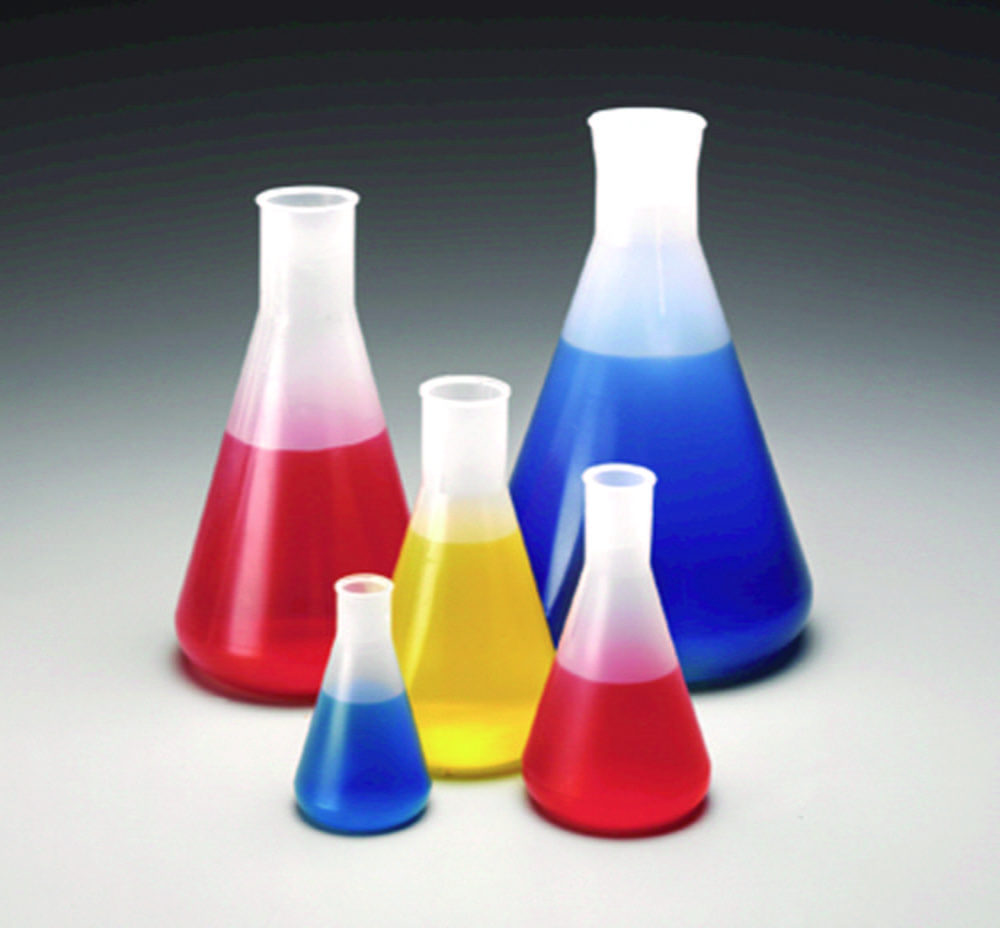 Erlenmeyer flasks Nalgene™, PP, narrow neck
