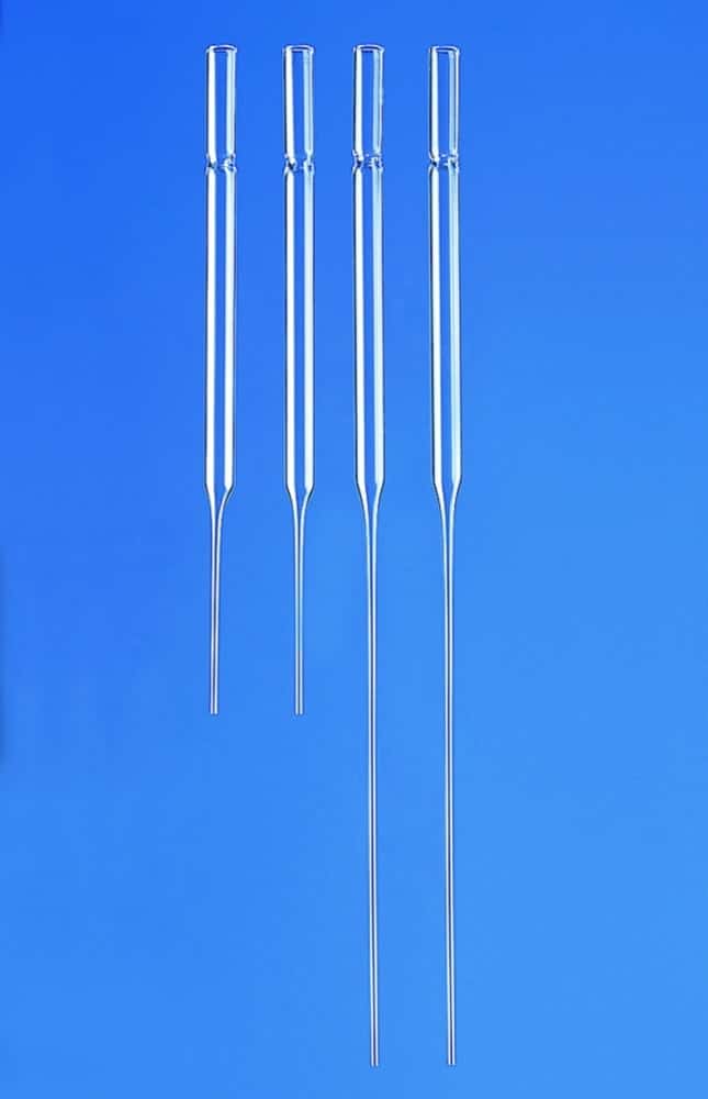 Pasteurpipetten, Kalk-Soda-Glas