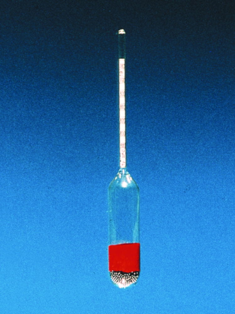 Hydrometers, density