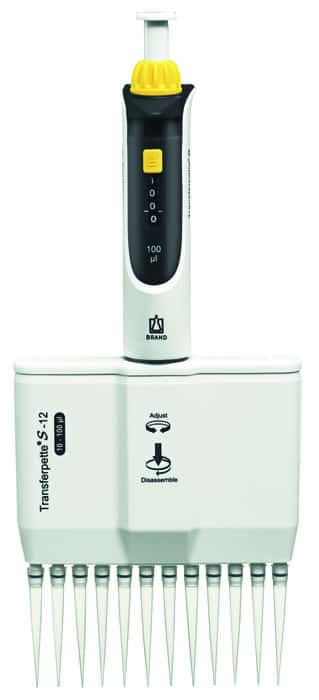 Mehrkanal-Mikroliterpipetten Transferpette® S-8/S-12, variabel