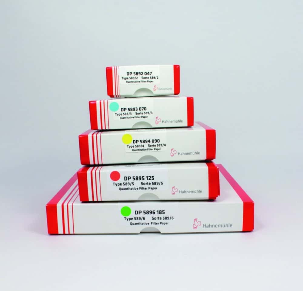 Filtrierpapiere, quantitativ, Rundfilter, 589/3