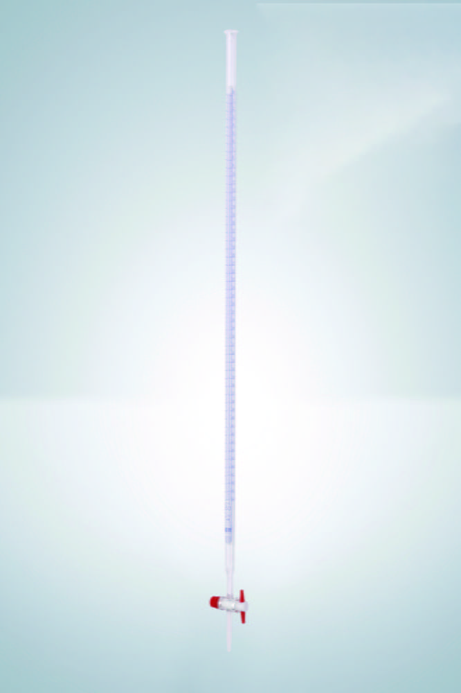 Burettes, with straight stopcock, DURAN®, class AS, with PTFE key