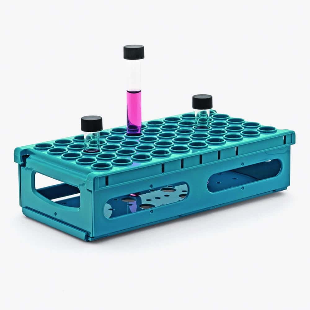 Test tube rack, PP, "monoblock"