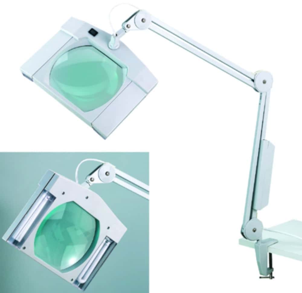 Loupe éclairante de table