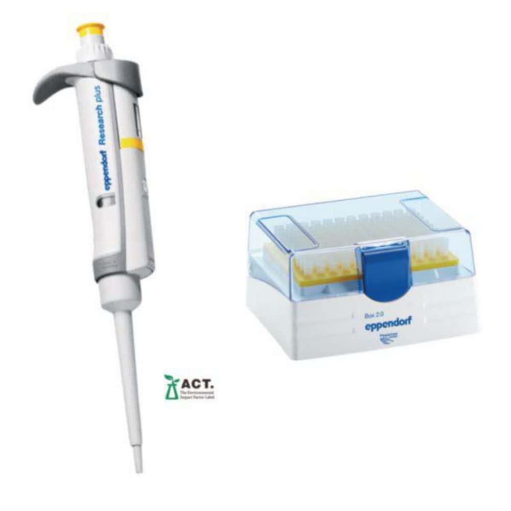 Single channel microliter pipettes Eppendorf Research® plus (General ...