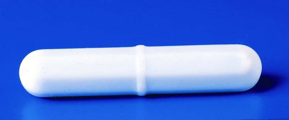 Barreau aimanté, octogonal, PTFE