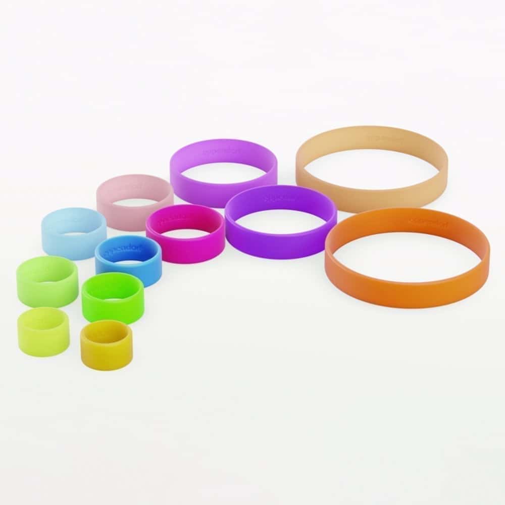 Marking rings ColorTag, silicone, 34 mm