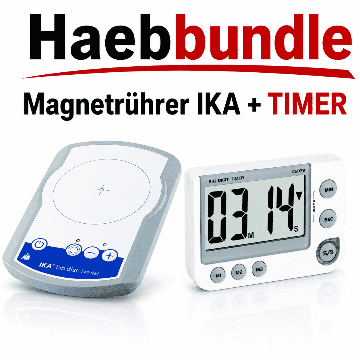 Magnetrührer lab disc SET
