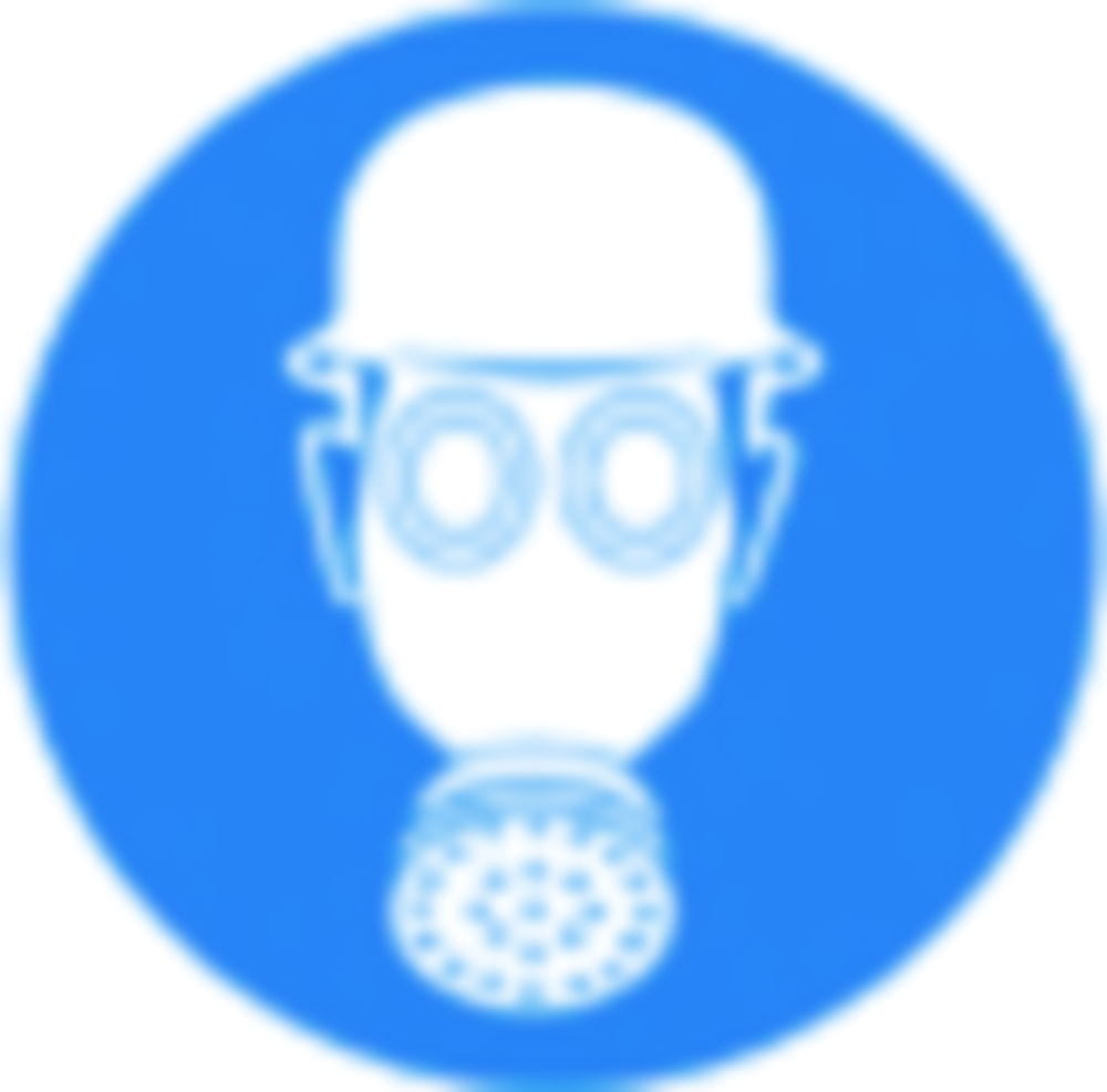 PSA-Aufbewahrungsboxen SecuBox Maxi, Kopfschutz und Vollschutzmaske