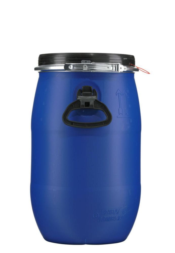 Wide-mouth drums, HDPE, with UN-approval