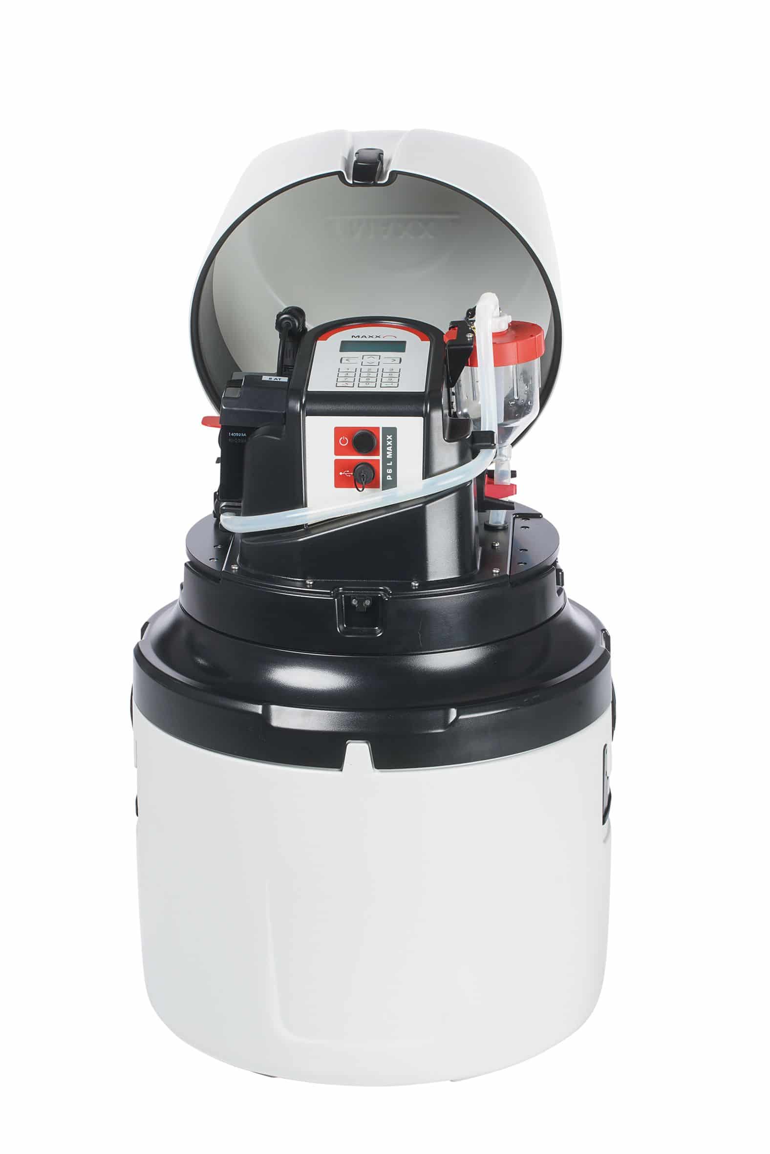 Modell P6 L Maxx inkl. 8 x 2 L PE-Behälter