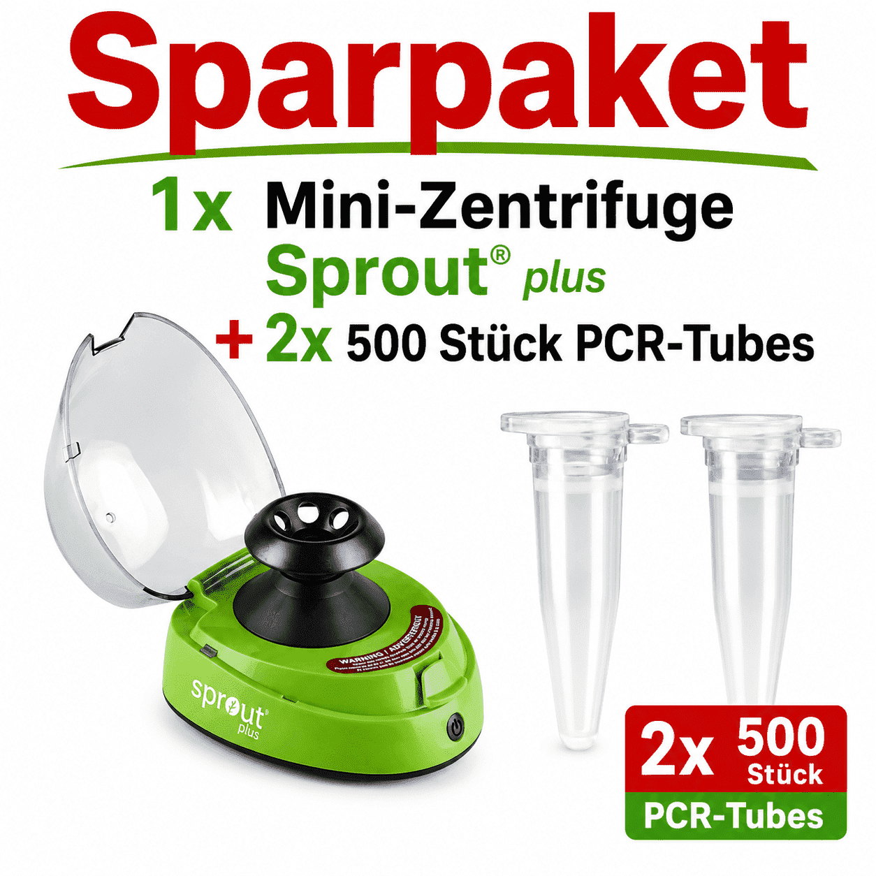 Mini-Zentrifuge Sprout® plus Paket 1