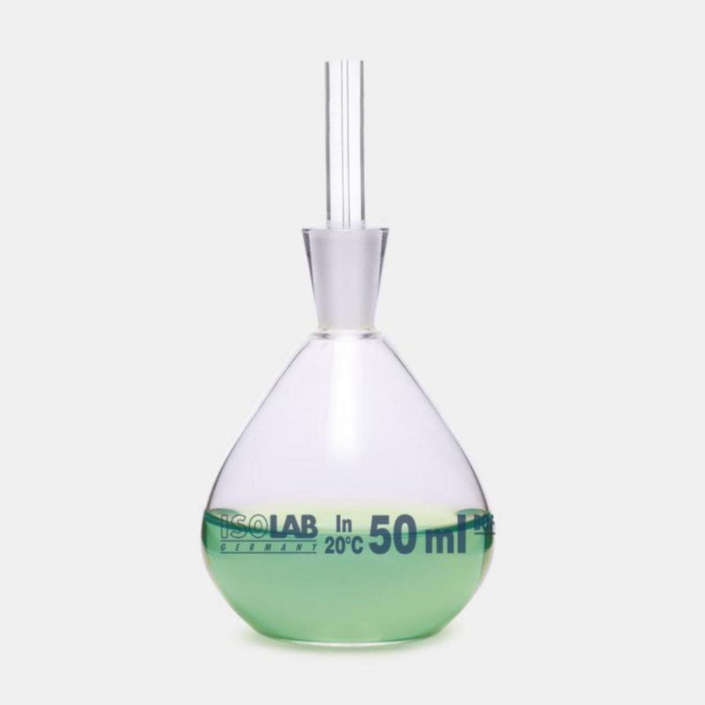 Pycnometers, not calibrated, Borosilicate glass 3.3.