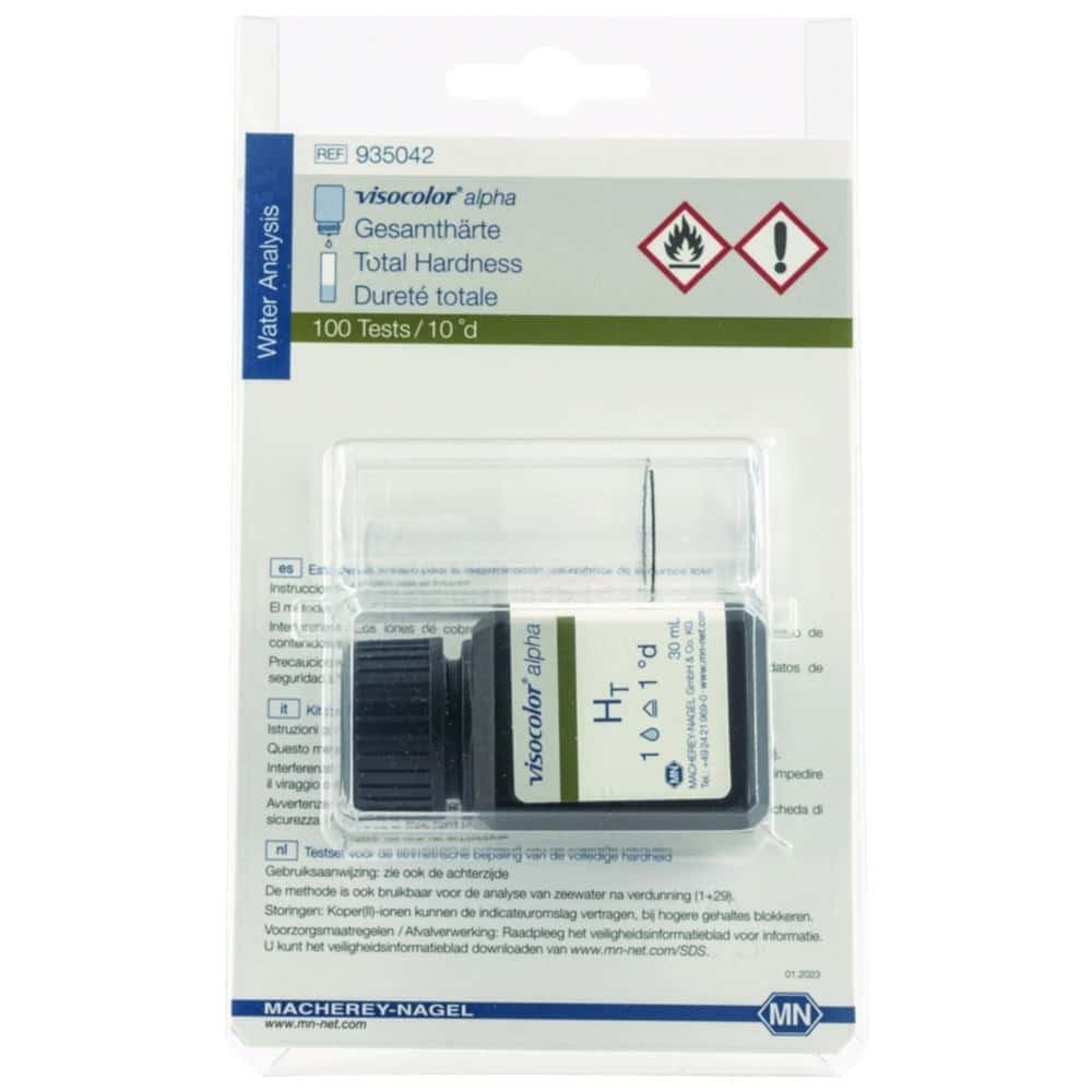 Test kits, VISOCOLOR®alpha for water analysis