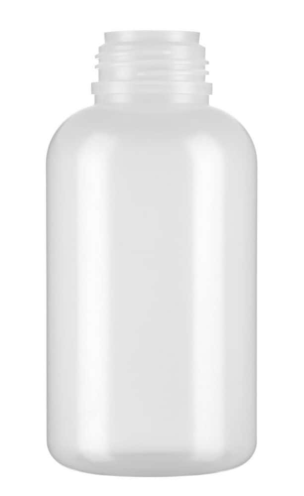 Wide-mouth bottles without closure, series 303, LDPE