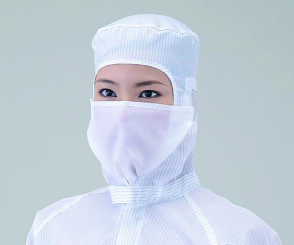 Masken ASPURE, für Reinraum-Overalls, Polyester