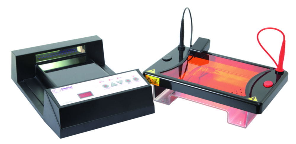 Real-time horizontal gel electrophoresis system runVIEW