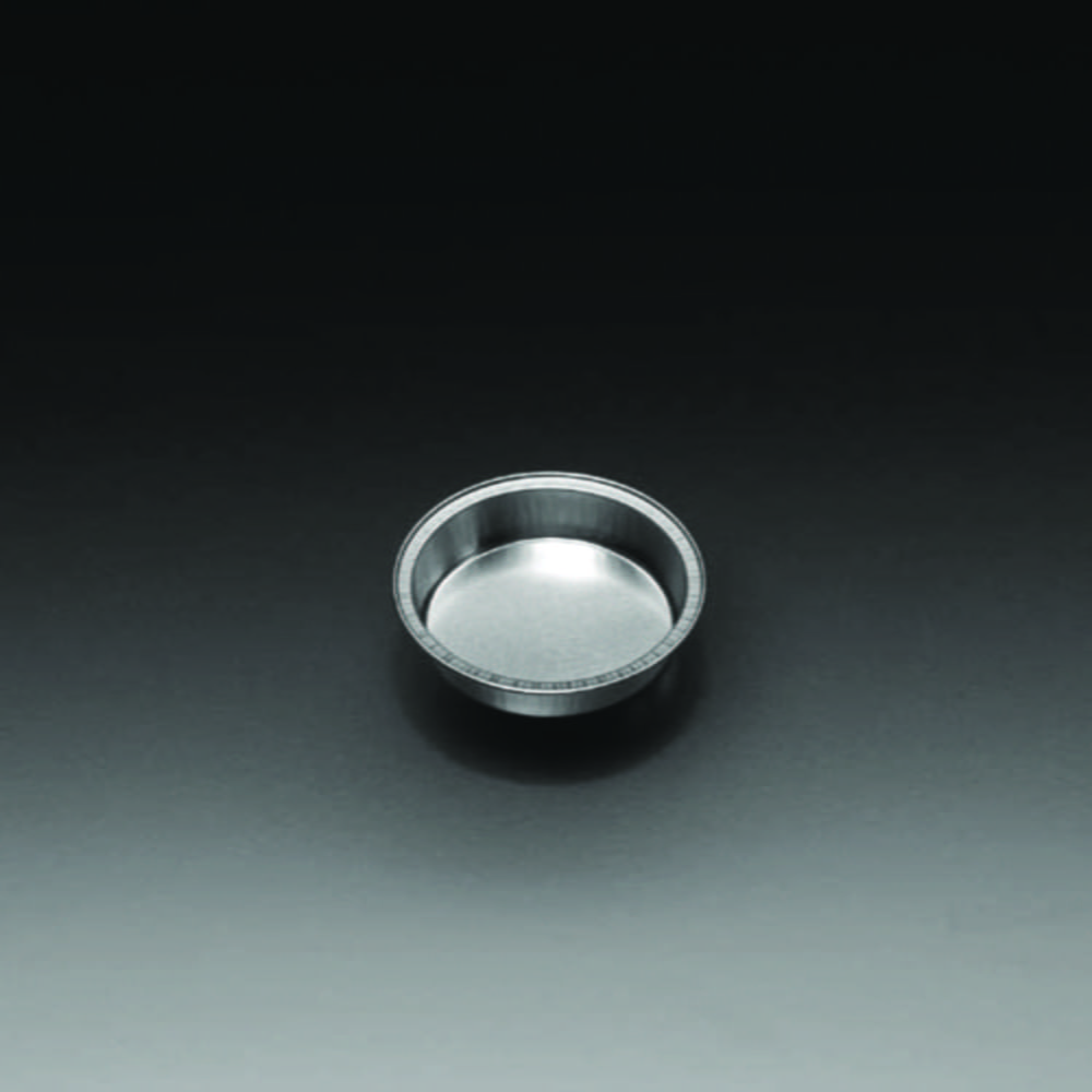 Aluminium containers, round