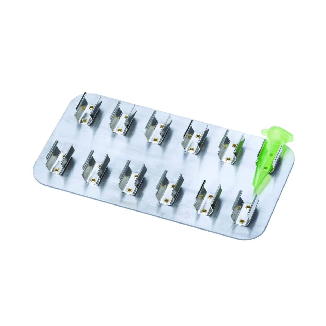 Clip plates for tubes