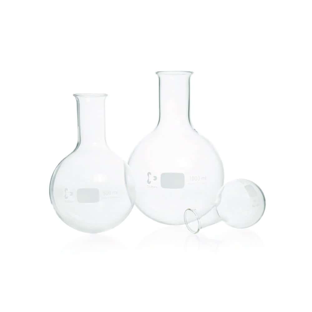 Round bottom flasks, DURAN®, narrow neck
