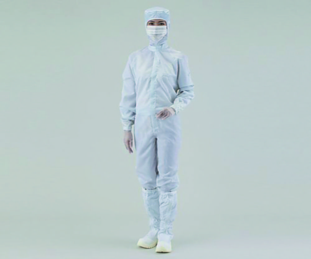 Overall für Reinraum ASPURE, Polyester, mit integrierter Haube