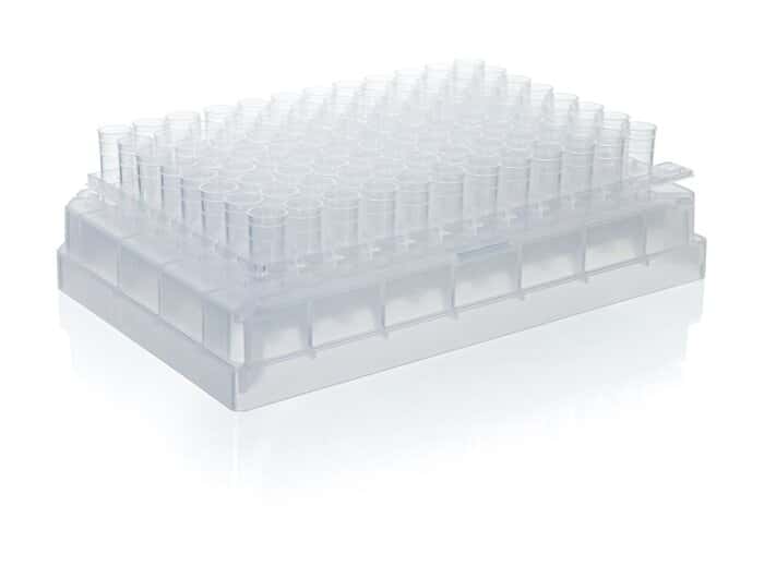 96-tube racks, for use with robots