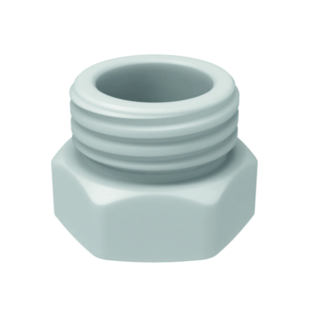 Thread adapters for SafetyCaps / SafetyWasteCaps, female / male thread