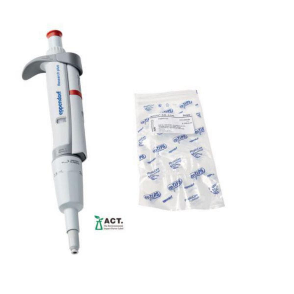 Single channel microliter pipettes Eppendorf Research® plus (General Lab Product), variable