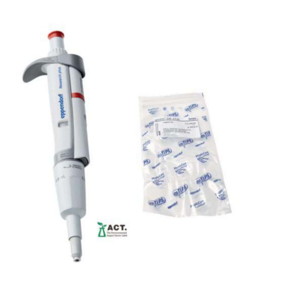 Einkanal-Mikroliterpipetten Eppendorf Research® plus (General Lab Product), variabel